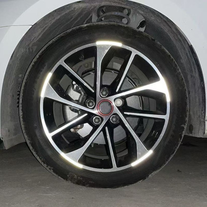 Reflektierende Aufkleber für Autoräder