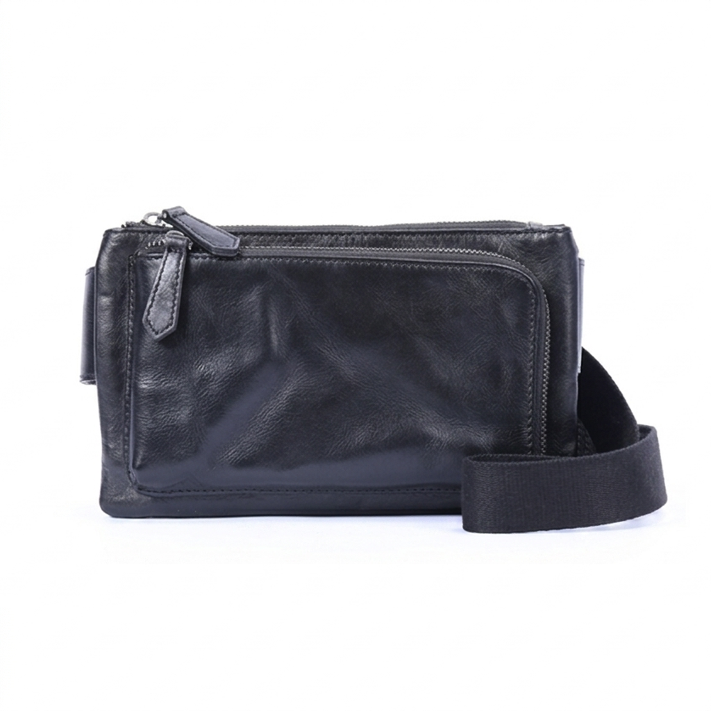 Vintage Genuine Leather Chest Bag LB07