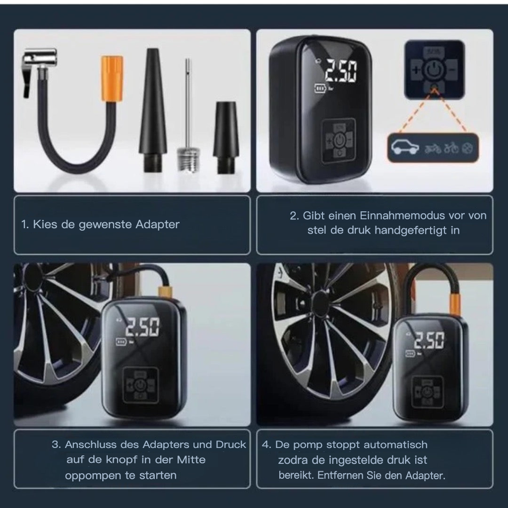 Tragbare elektrische Pumpe