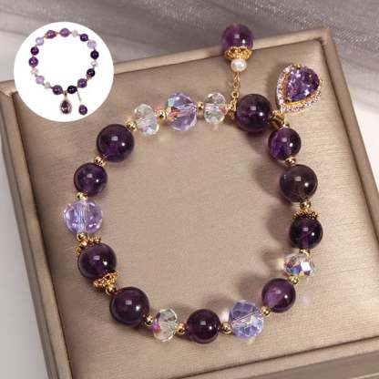 Amethyst Wassertropfen Armband