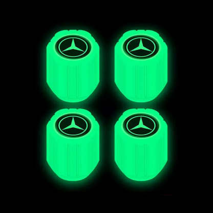 Fluoreszierende Reifenventilkappe