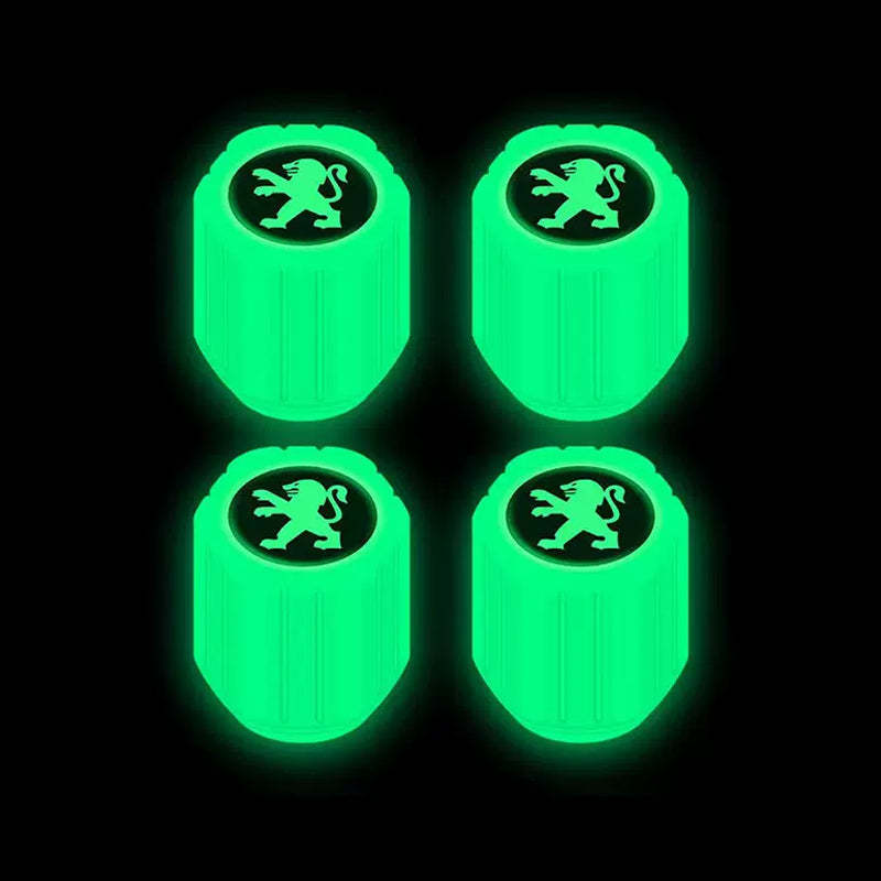 Fluoreszierende Reifenventilkappe