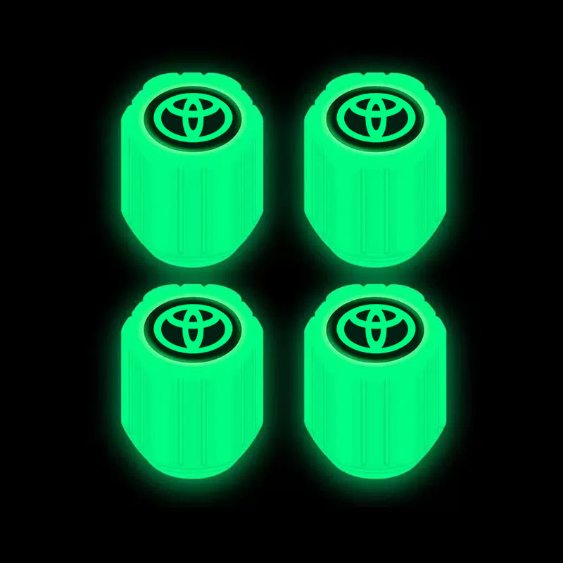 Fluoreszierende Reifenventilkappe