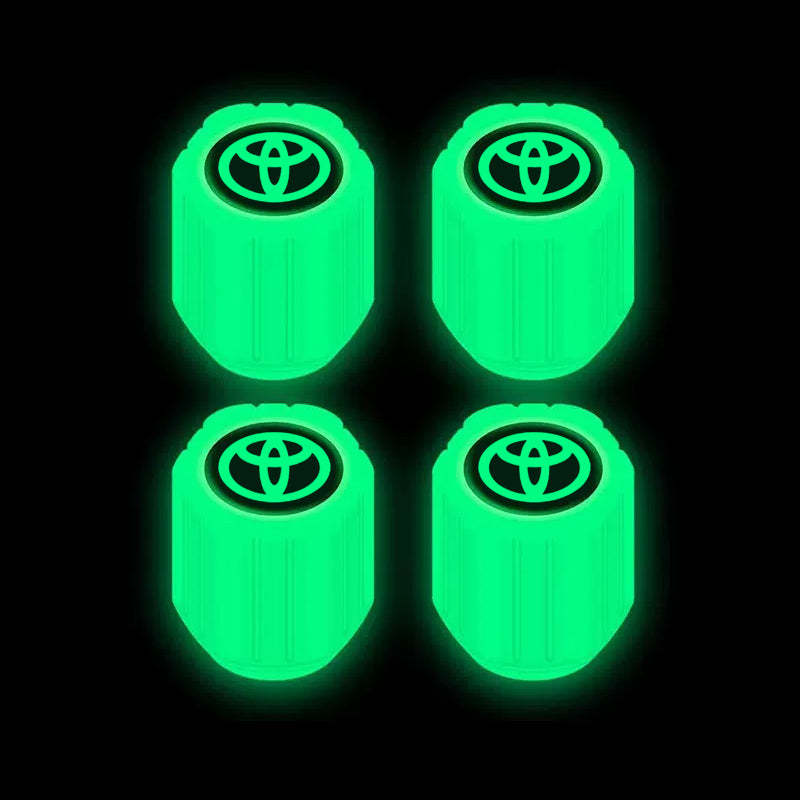 Fluoreszierende Reifenventilkappe