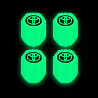 Fluoreszierende Reifenventilkappe
