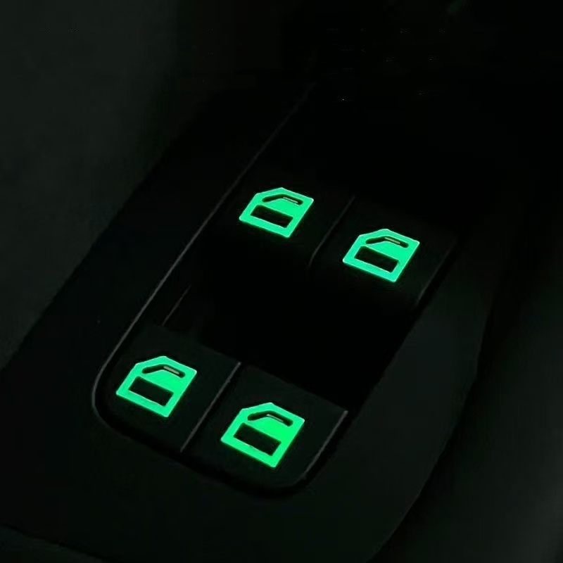 Auto Fensterheber Schalter Leuchtaufkleber