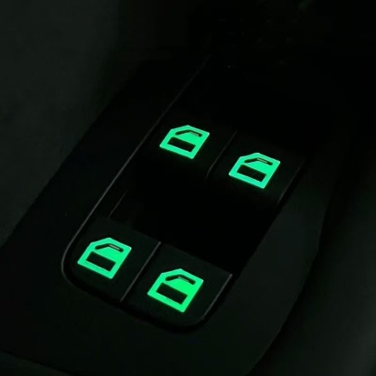 Auto Fensterheber Schalter Leuchtaufkleber