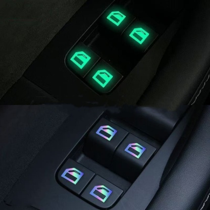 Auto Fensterheber Schalter Leuchtaufkleber