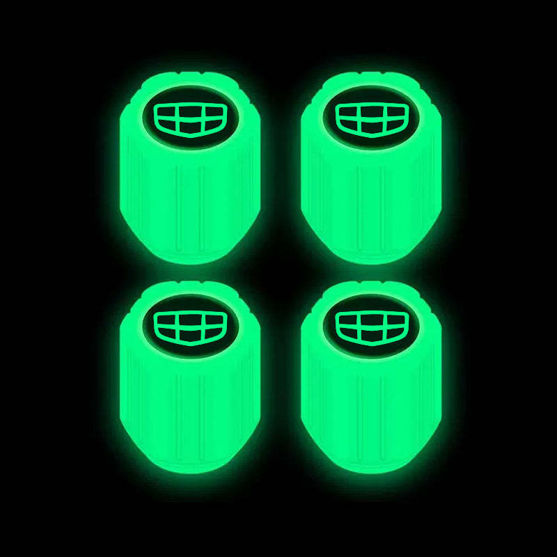 Fluoreszierende Reifenventilkappe