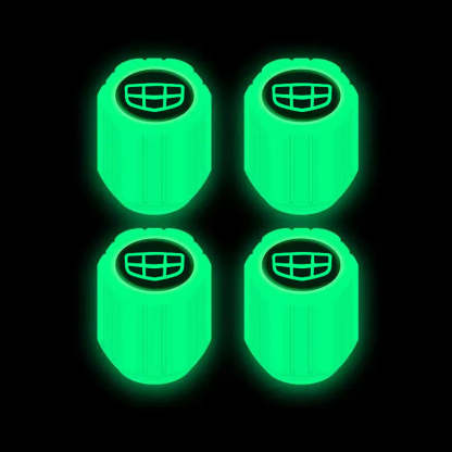 Fluoreszierende Reifenventilkappe