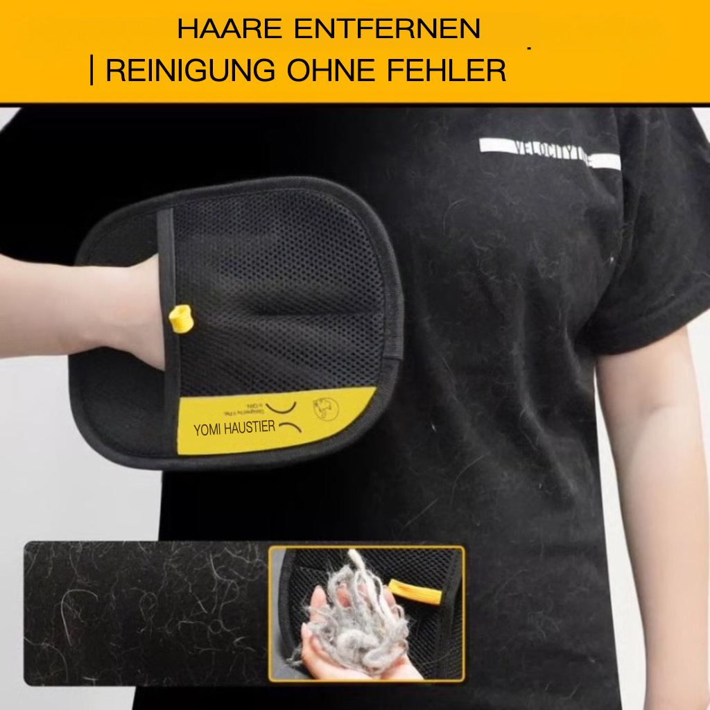 Elektrostatischer Haarentfernungshandschuh