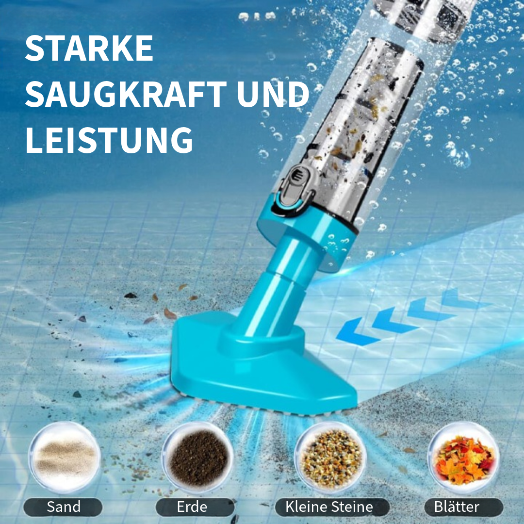 3-in-1 kabelloser Poolsauger