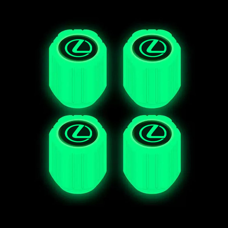 Fluoreszierende Reifenventilkappe