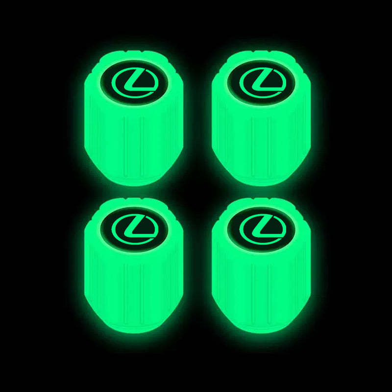 Fluoreszierende Reifenventilkappe
