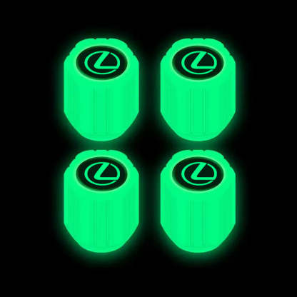 Fluoreszierende Reifenventilkappe