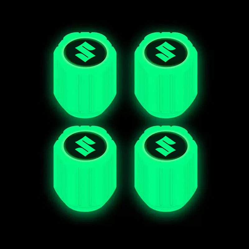 Fluoreszierende Reifenventilkappe