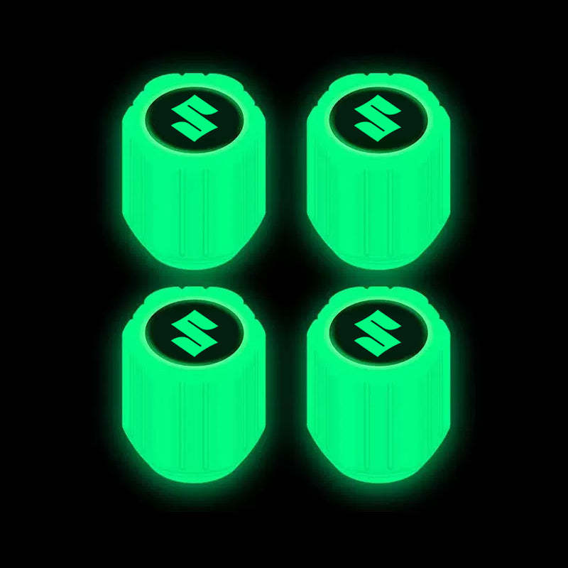 Fluoreszierende Reifenventilkappe