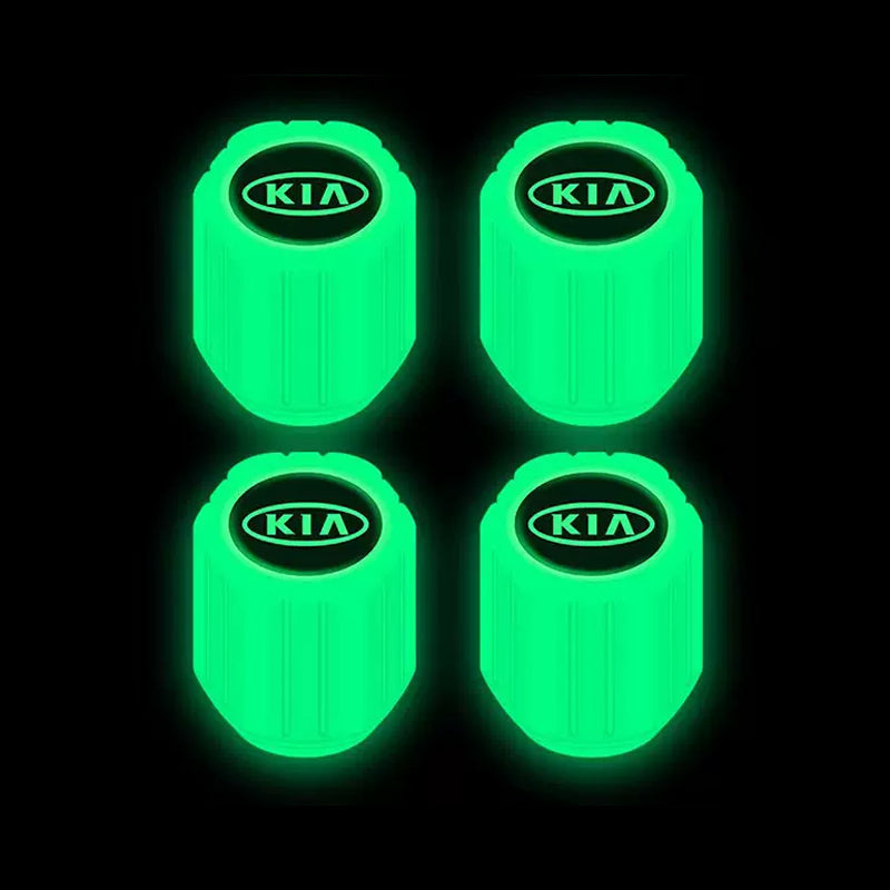 Fluoreszierende Reifenventilkappe