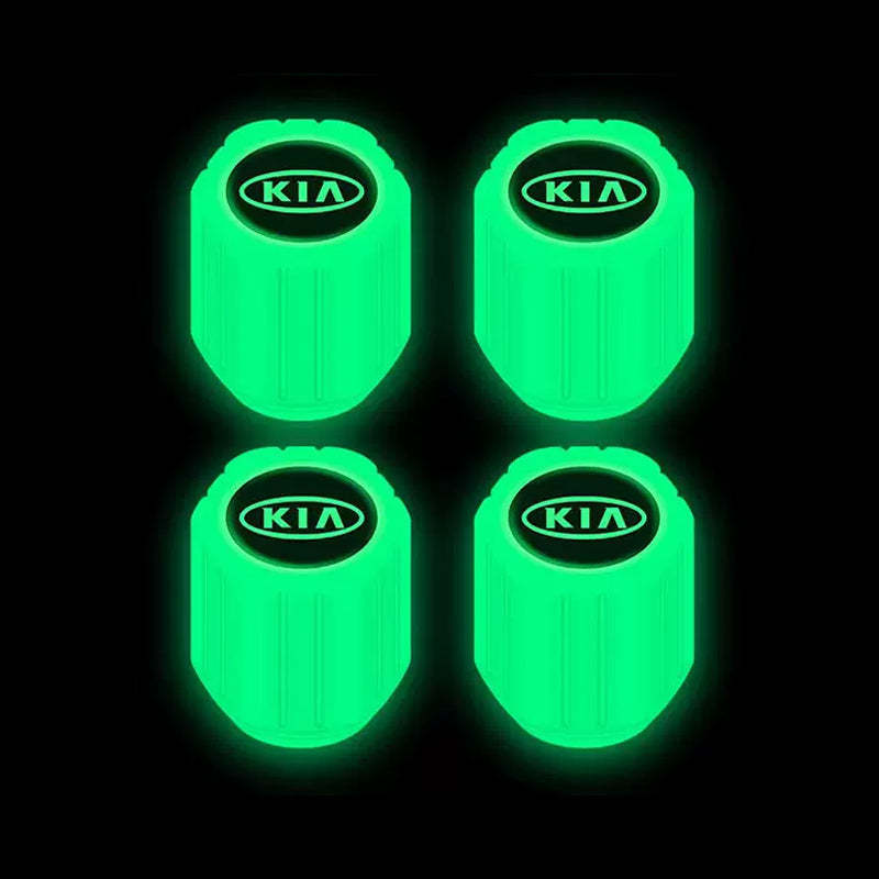 Fluoreszierende Reifenventilkappe