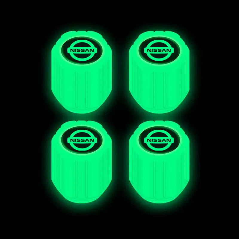 Fluoreszierende Reifenventilkappe