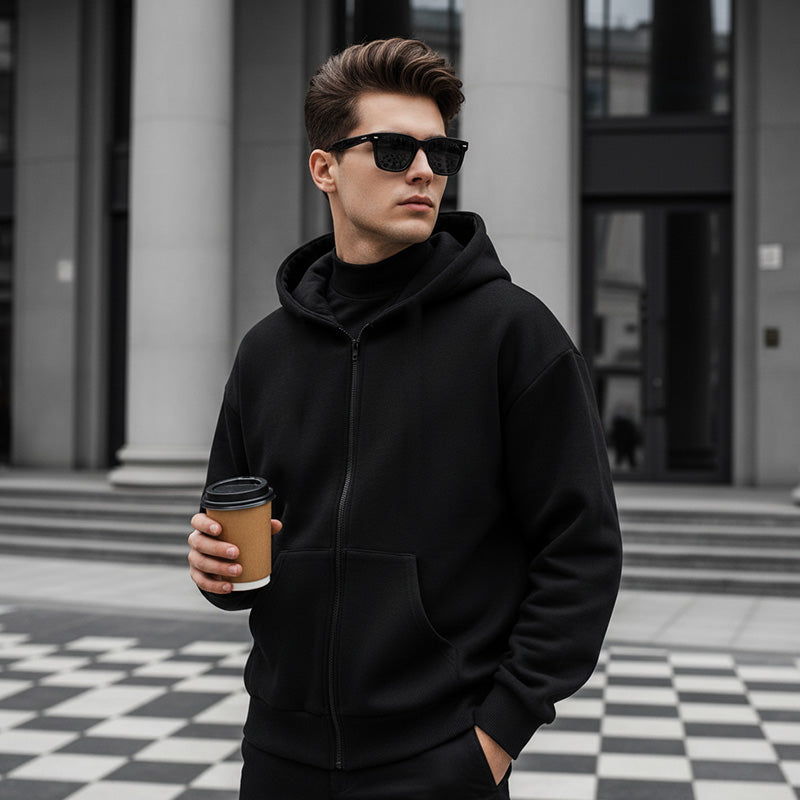 🎁 Heiße Aktion: 50 % Rabatt 🔥 Ninja Zip-Up Hoodie für Herren & Damen – Rundumschutz