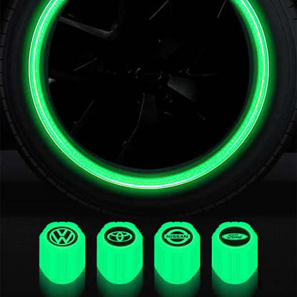 Fluoreszierende Reifenventilkappe