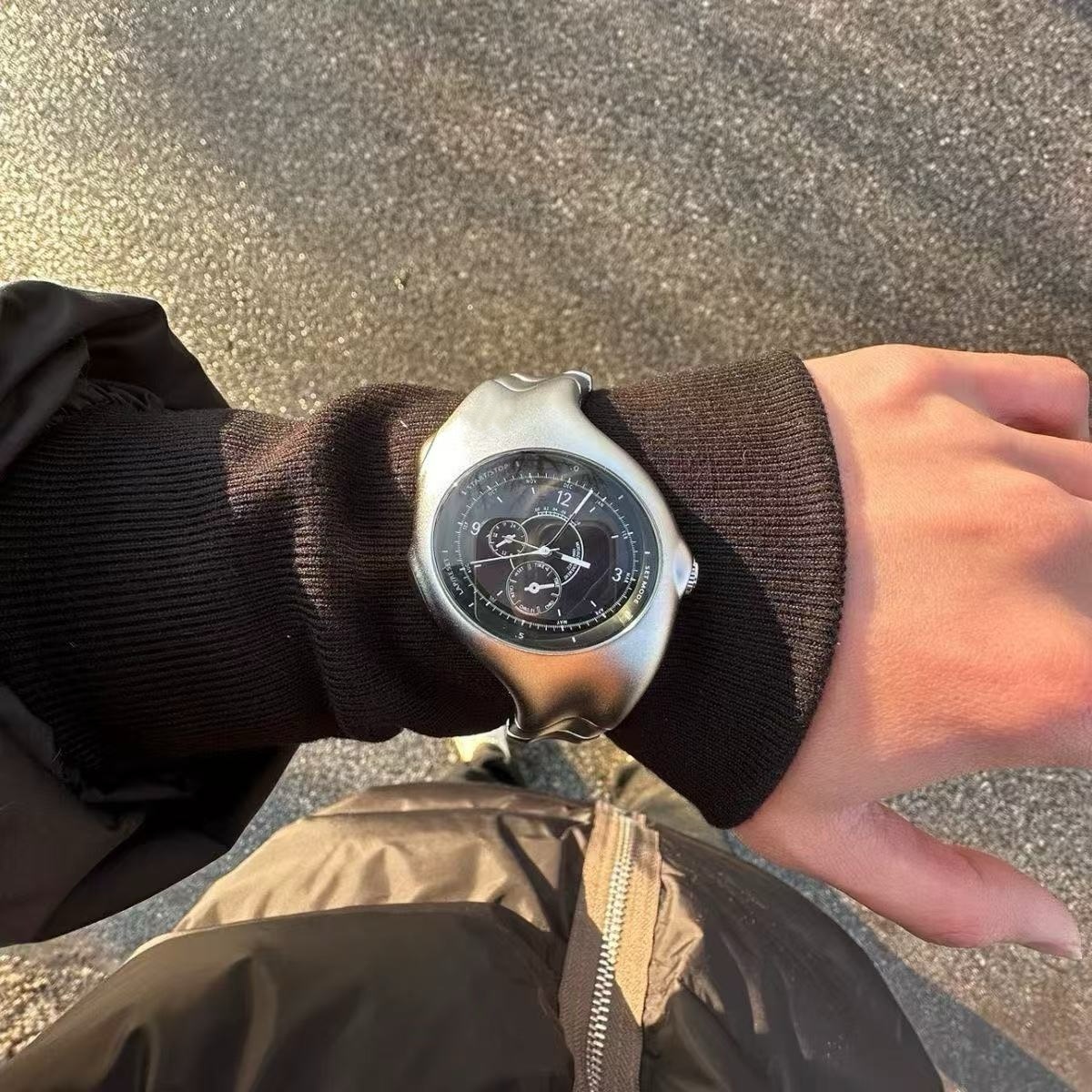 Original Vintage Alien Twist Armbanduhr