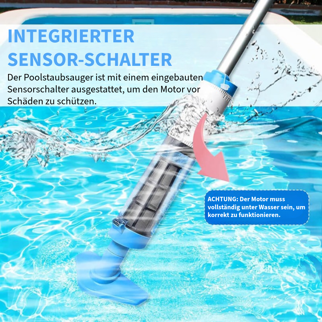 3-in-1 kabelloser Poolsauger