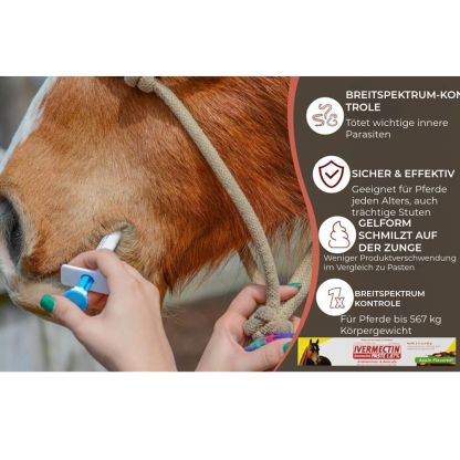 Ivermectin-Paste für Pferde