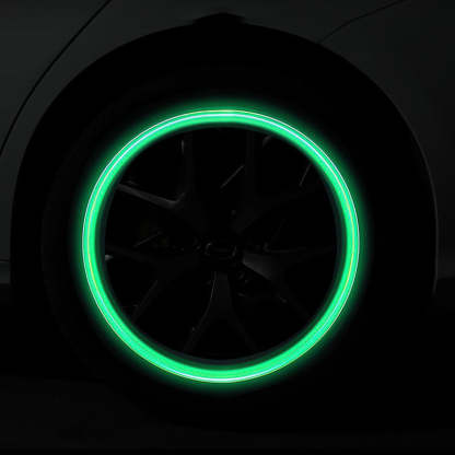 Fluoreszierende Reifenventilkappe