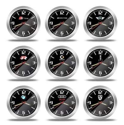 Auto leuchtende Uhr mit LOGO