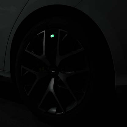 Fluoreszierende Reifenventilkappe