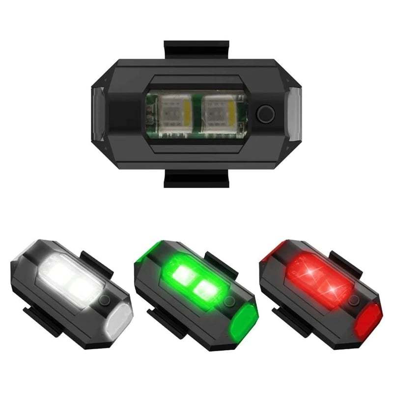 4 Farben LED-Flugzeug-Blitzlichter