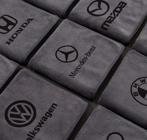 Mikrofasertuch mit Logo - Schnelle Reinigung