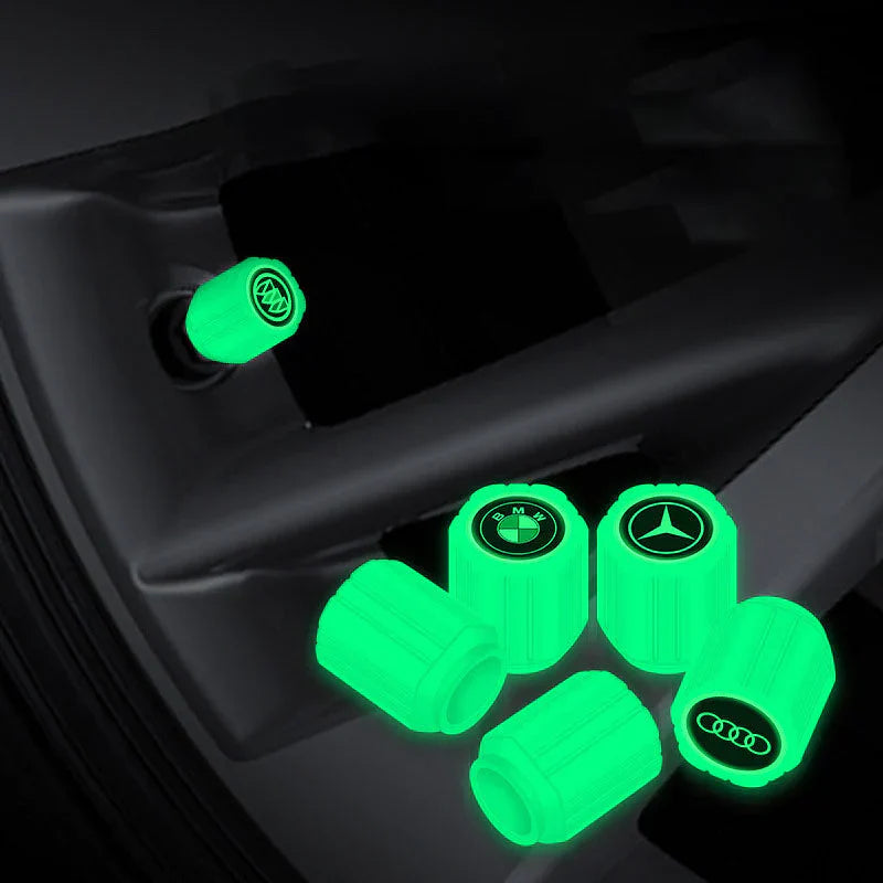Fluoreszierende Reifenventilkappe