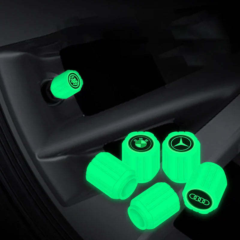 Fluoreszierende Reifenventilkappe