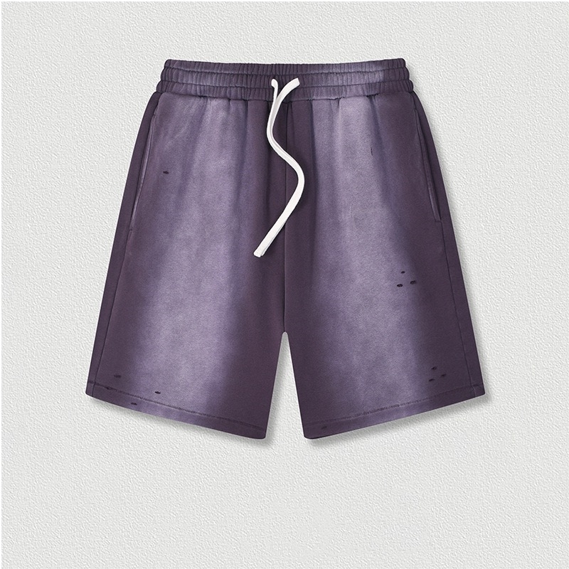 Lässige Shorts mit Used-Look-Graffiti-Print