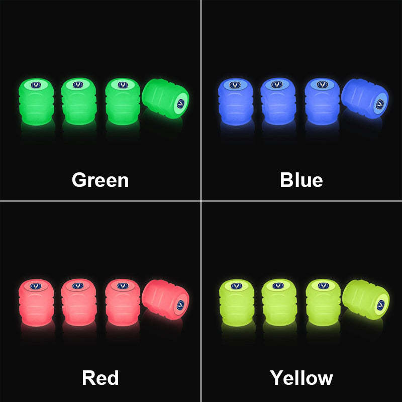 Fluoreszierende Reifenventilkappe