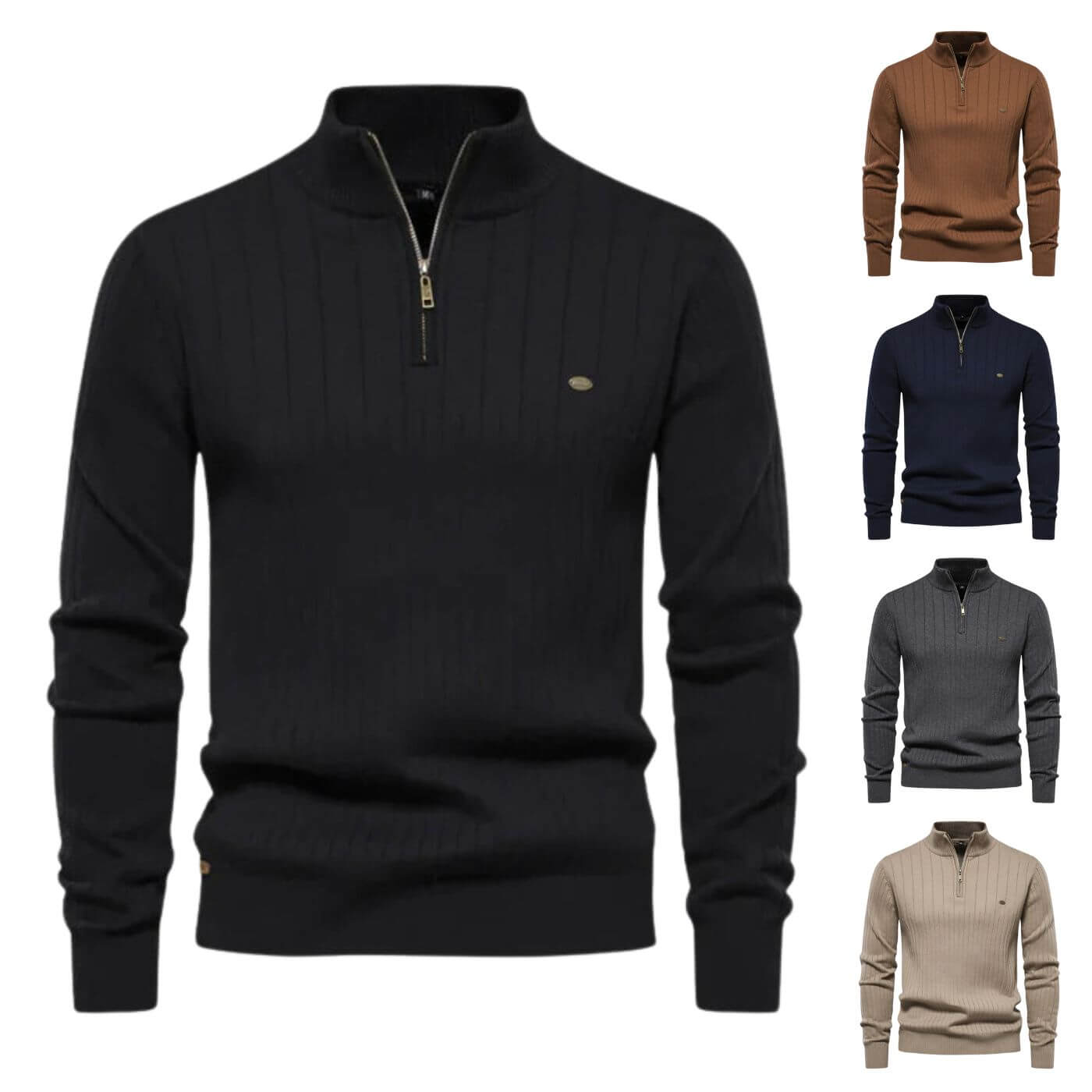 Vareno Herrenpullover Vorderansicht