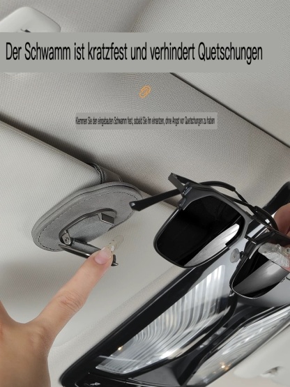Autobrillenclip mit individuellem LOGO