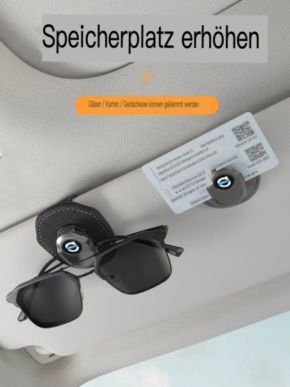 Autobrillenclip mit individuellem LOGO