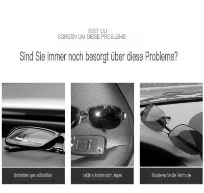 Autobrillenclip mit individuellem LOGO