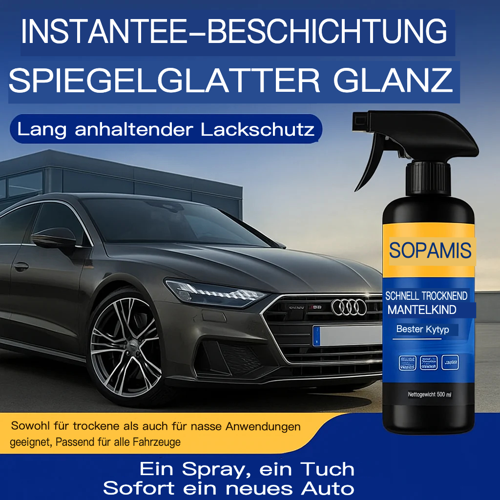 SOPAMI Lackschutzspray – Langlebige Beschichtung für Autos