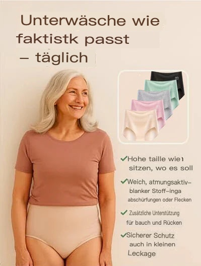 Comfora | 6er-Pack Atmungsaktive & Bequeme Taillenslips mit Bauchstütze