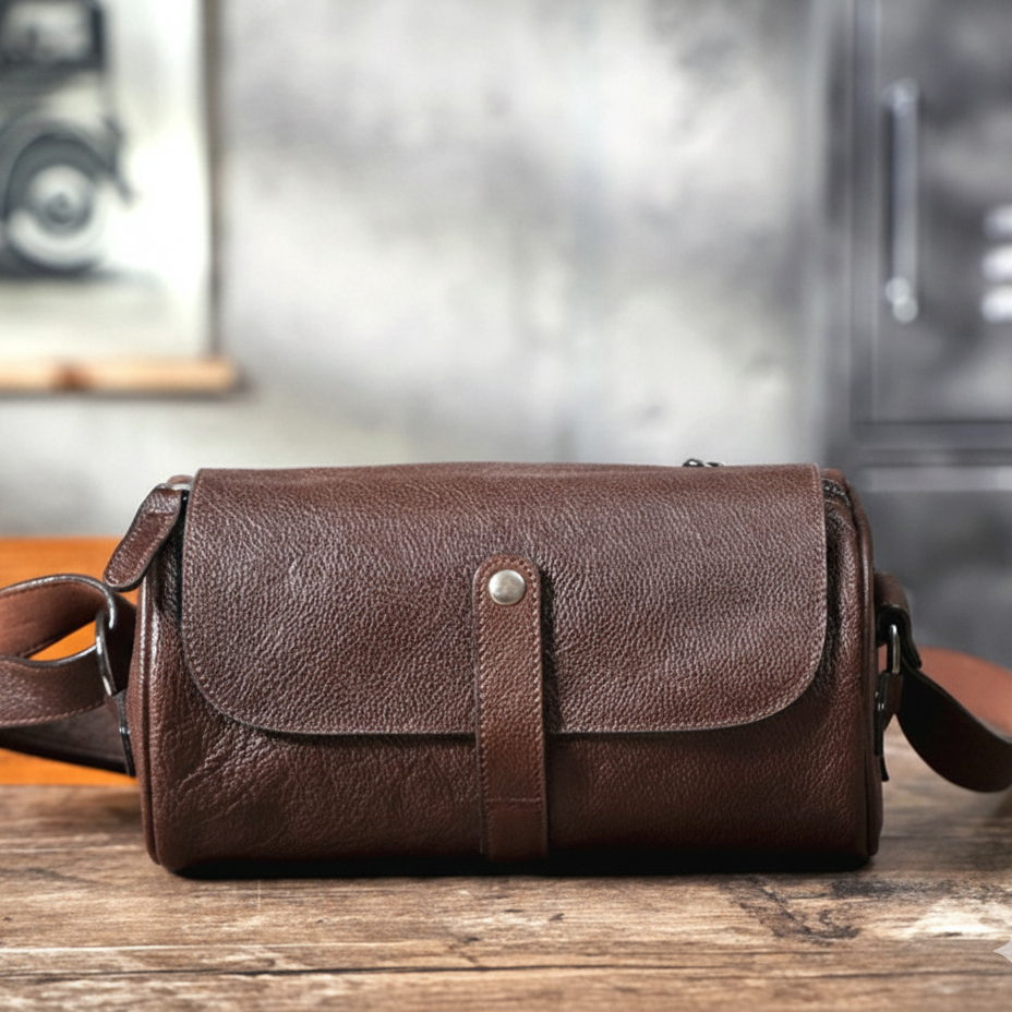 Vintage Genuine Leather Shoulder Bag LB11