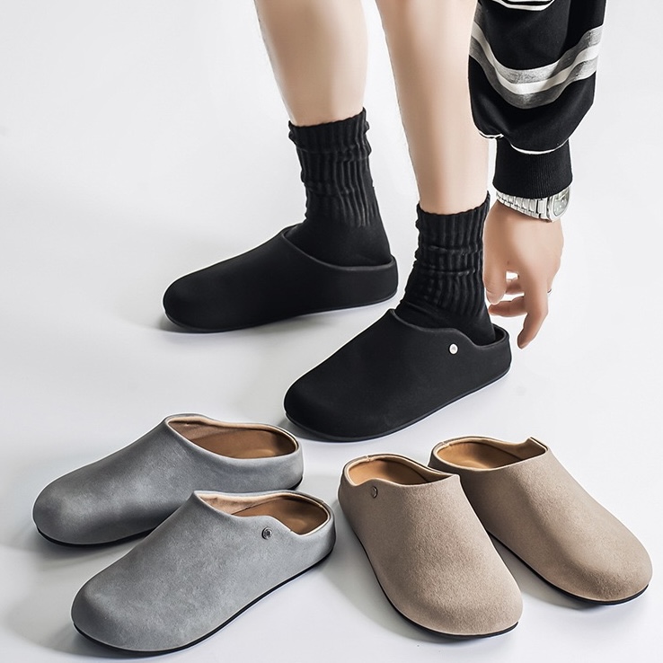 Men's Slip-On Loafers for Wide Feet – Comfortable Fit, Classic & Stylish Design