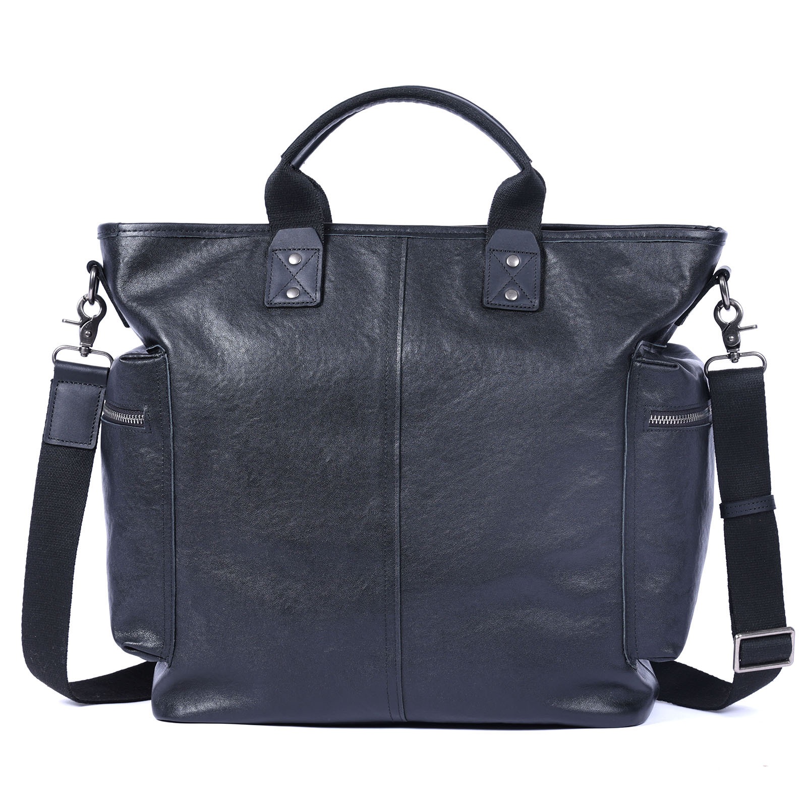 Men's Original Design Large-Capacity Genuine Leather Bag LB15