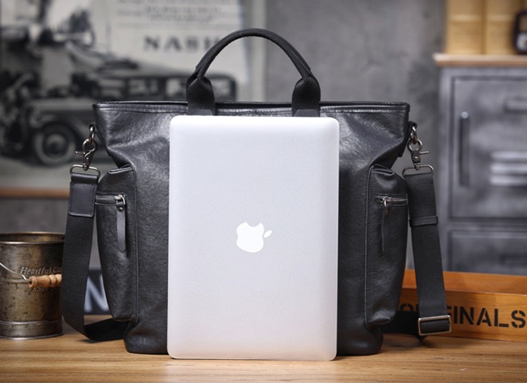 Men's Original Design Large-Capacity Genuine Leather Bag LB15