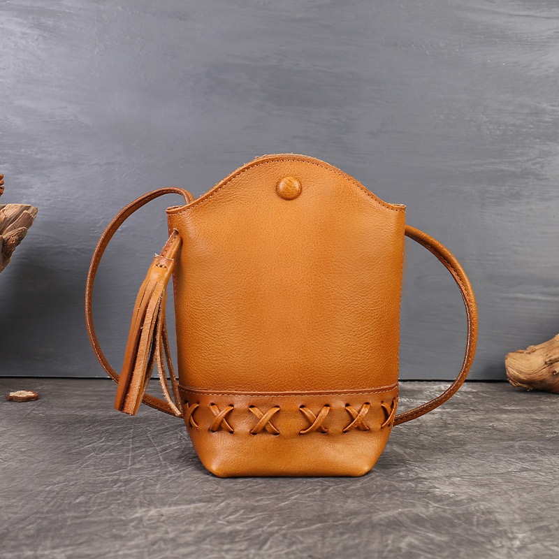 Women's Vintage Genuine Leather Crossbody Bag WLB01