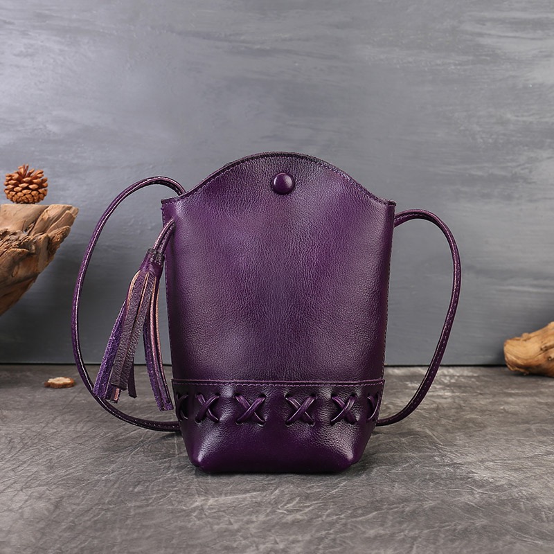 Women's Vintage Genuine Leather Crossbody Bag WLB01